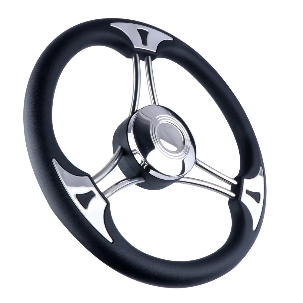 고품질 해양 스티어링 휠-3 스포크 스테인레스 스틸 보 - Fishing Boat Steering Wheel 리뷰 및 가격