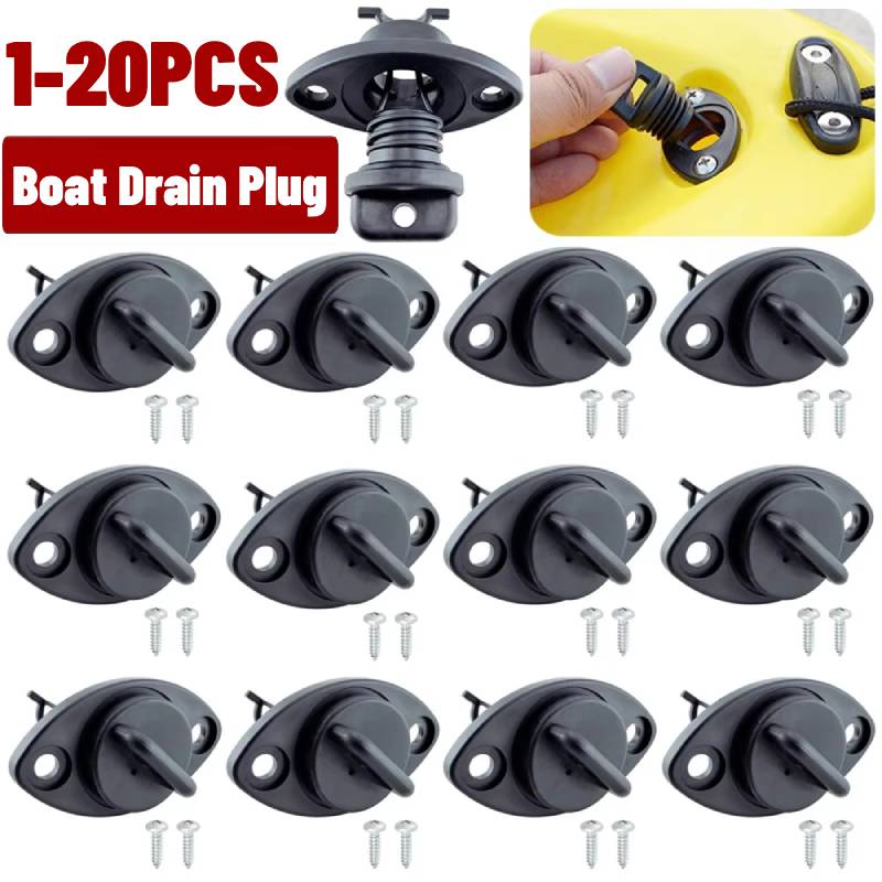 1-10PCS 카약 카누 보트 부품 배수구 마개 드레인 - Fishing Boat Steering Wheel 리뷰 및 가격